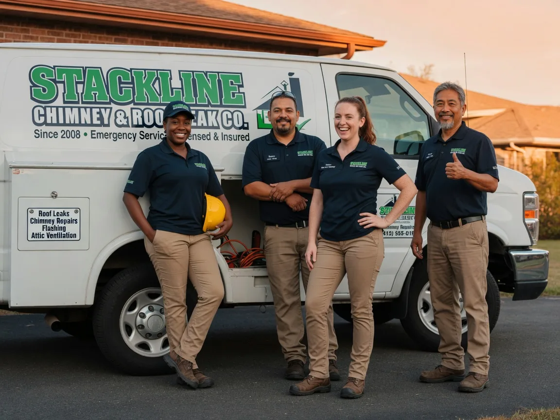 Chimney flashing repair company in Puryear, TN